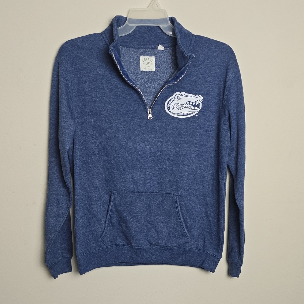 Blue Half-Zip University Florida Sweater
